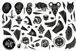 Gyuto tattoo idea