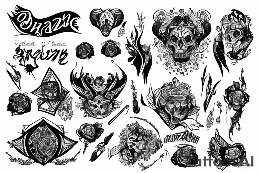 DMACHZR tattoo idea
