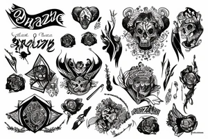 DMACHZR tattoo idea