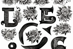 AD Initial tattoo idea