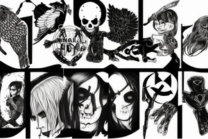 My Chemical Romance Awake and Unafraid tattoo idea