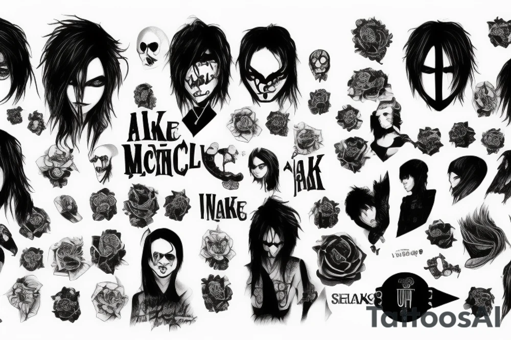 My Chemical Romance Awake and Unafraid tattoo idea
