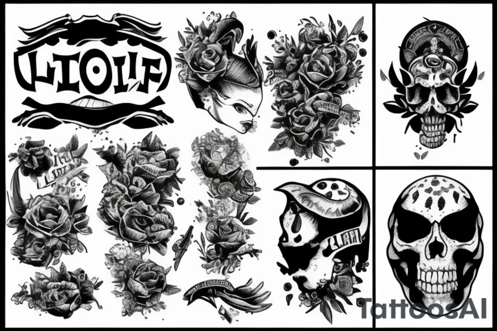 life as a continuing battle tattoo idea