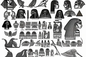 Egyptian tattoo idea