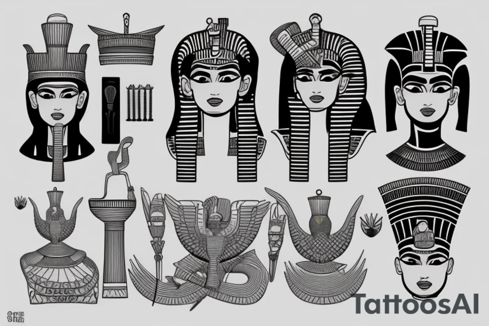 Egyptian tattoo idea