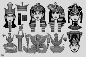 Egyptian tattoo idea