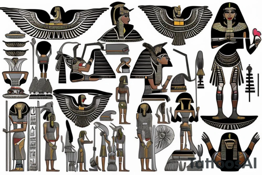 Egyptian tattoo idea