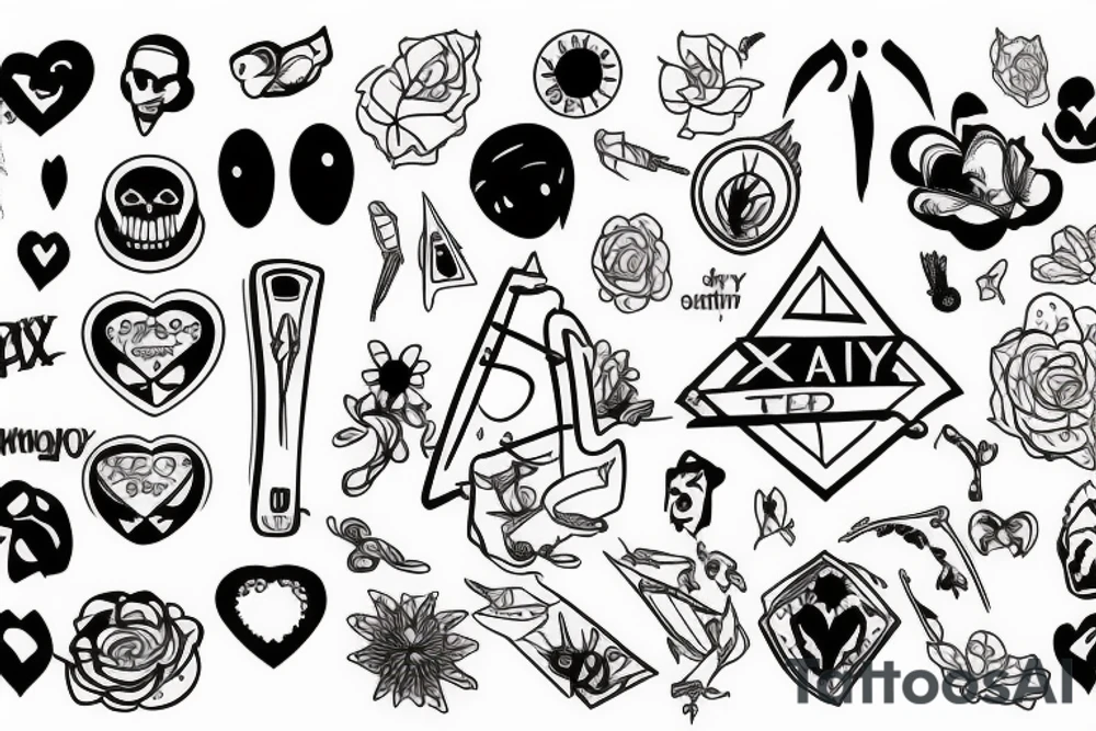 Anxiety tattoo idea