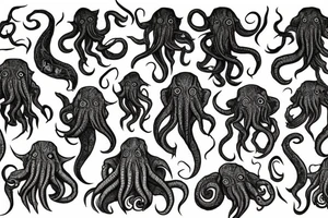 Cthulhu's appearance in the Apocolypse tattoo idea