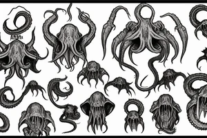 Cthulhu's appearance in the Apocolypse tattoo idea