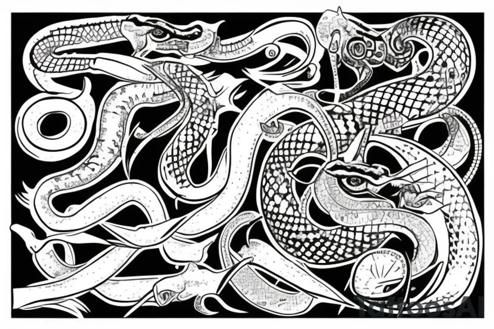 Python tattoo idea