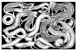 Python tattoo idea