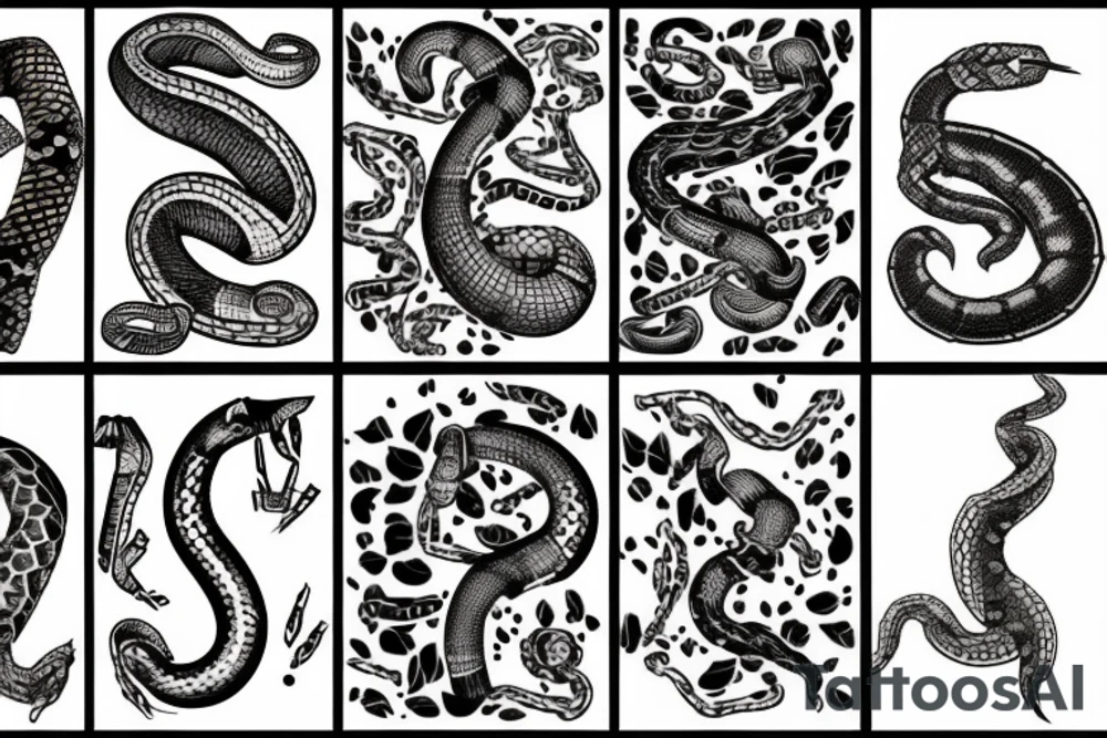 Python tattoo idea