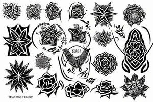 Text “dias buenos” tattoo idea