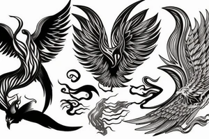 phoenix reborn tattoo idea
