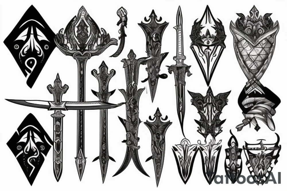 Sword tattoo idea