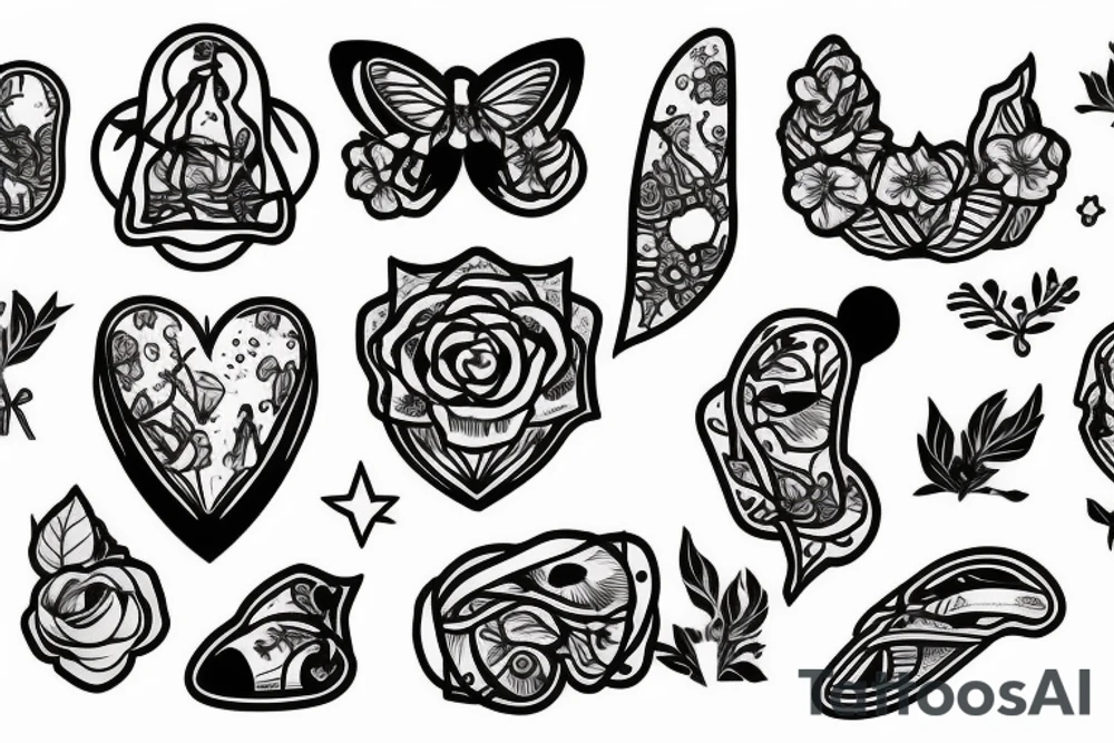 Float along - Fill your lungs tattoo idea