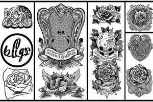 Float along - Fill your lungs tattoo idea