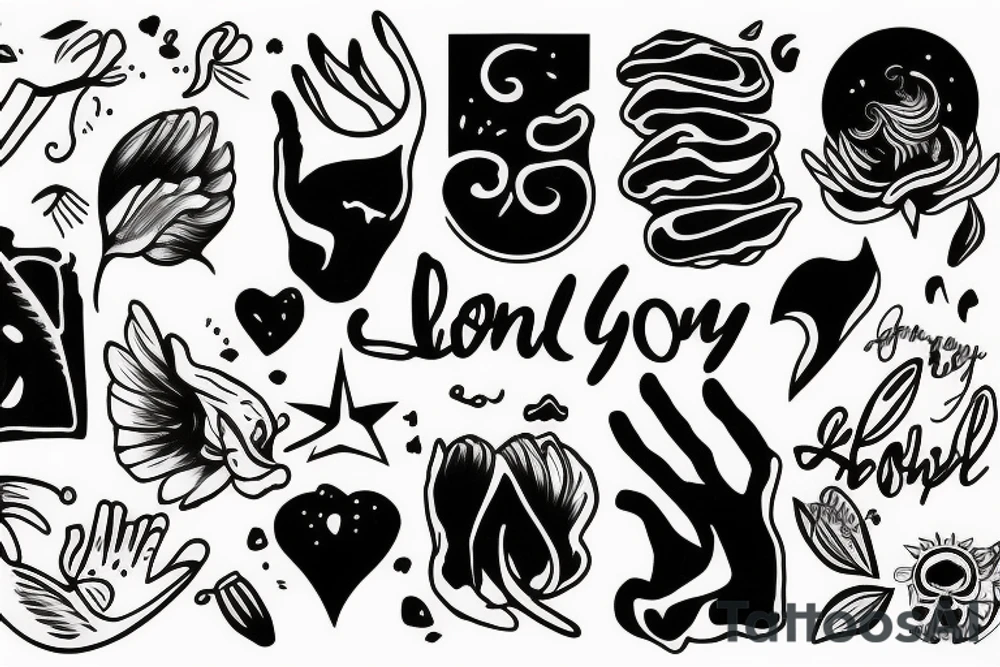 Float along - Fill your lungs tattoo idea
