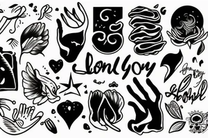 Float along - Fill your lungs tattoo idea