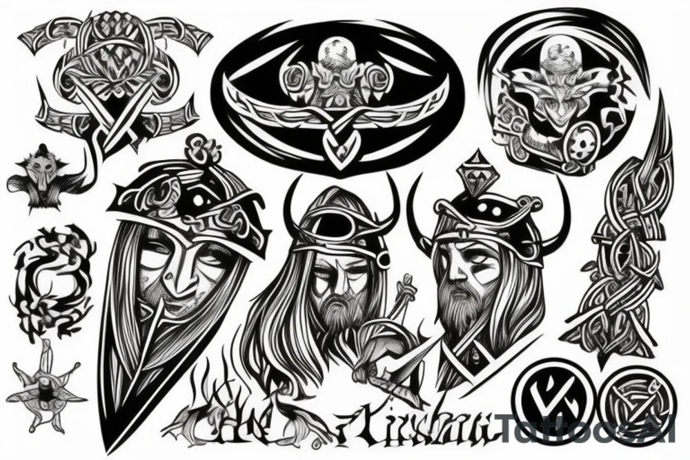 Viking tattoo idea