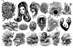 Ocean tattoo idea