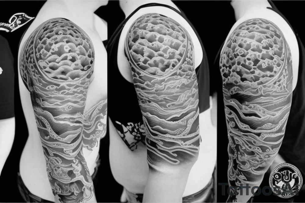 Ocean tattoo idea