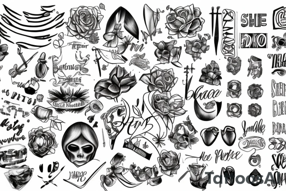 The Fabroni written tattoo idea