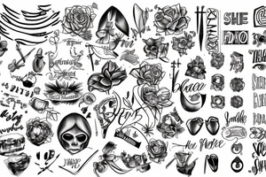 The Fabroni written tattoo idea