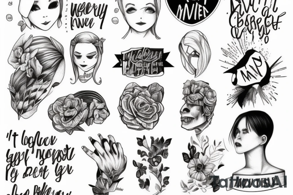I’ll never be alright, but maybe I’ll get close tattoo idea