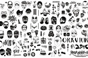 A code that define a group of very close friends grown up in north Milan: F205 tattoo idea