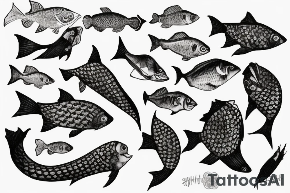 fish tattoo idea