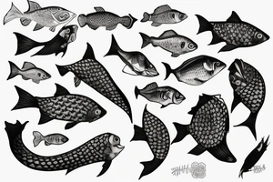 fish tattoo idea