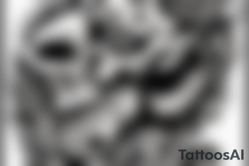 laughing coffin  player killer tattoo idea