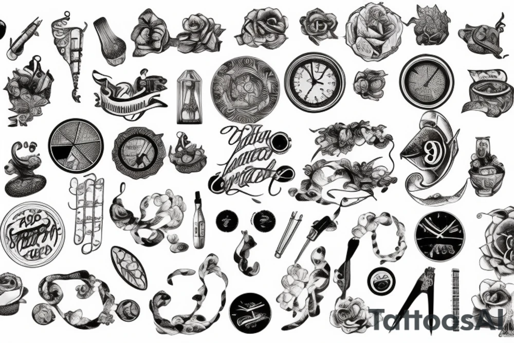 Scale tattoo idea