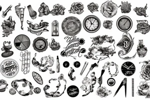 Scale tattoo idea
