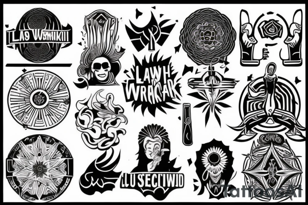 The way to lead a successful life. Through channeling vibrations, law of attraction, hard work, discipline and belonging tattoo idea The way to lead a successful life. Through channeling vibrations, law of attraction, hard work, discipline and belonging tattoo idea