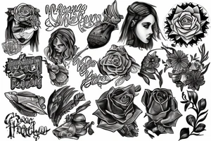 Carrying on through struggle tattoo idea