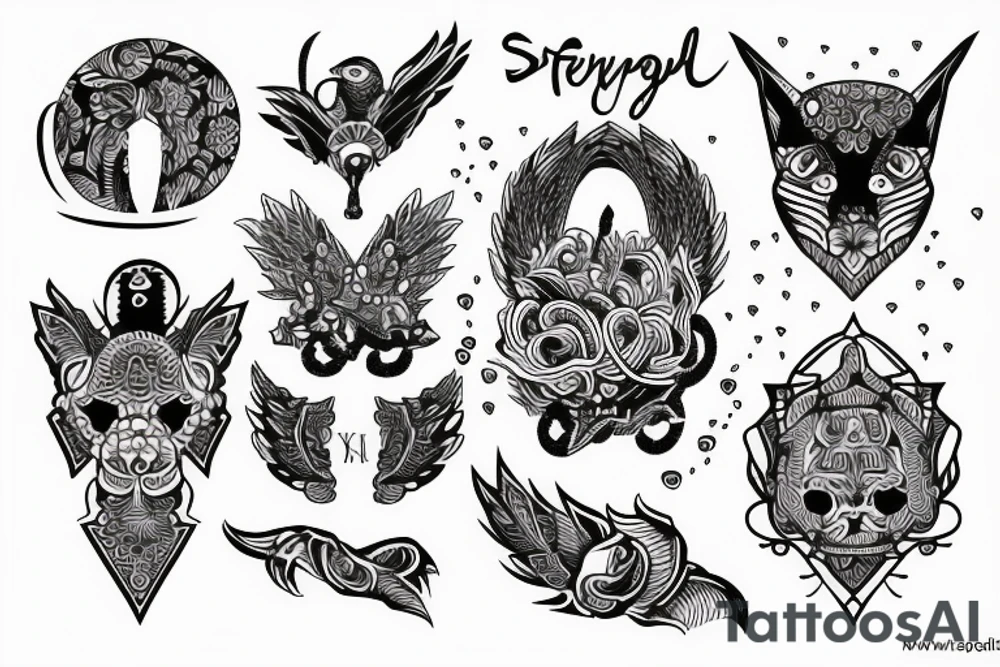 Strength tattoo idea