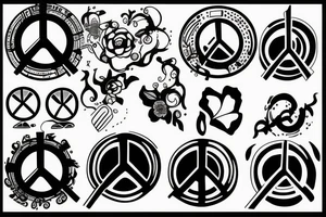 peace of mind tattoo idea