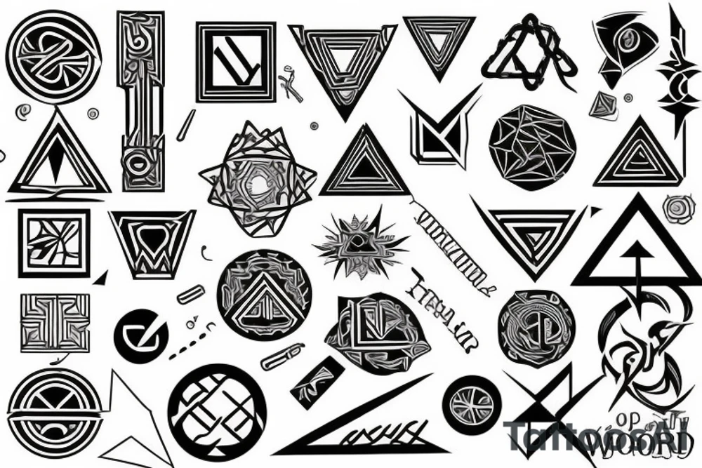key to the world tattoo idea