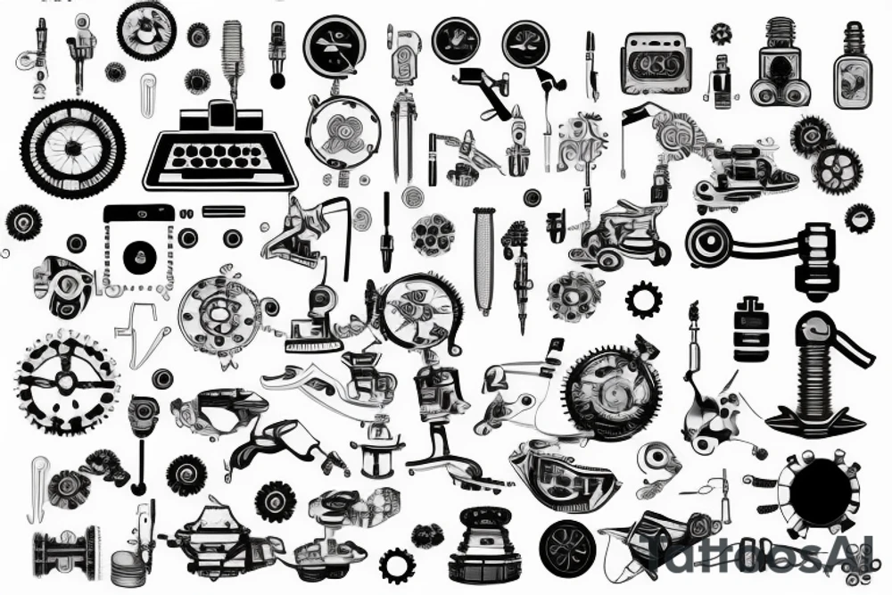 automatization engineering tattoo idea