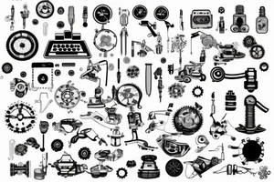 automatization engineering tattoo idea