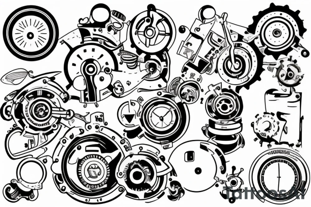 automatization engineering tattoo idea