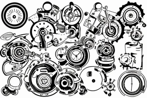 automatization engineering tattoo idea