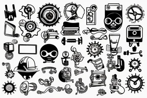 automatization engineering tattoo idea
