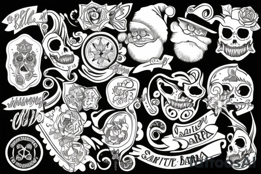 Santa Barbara tattoo idea