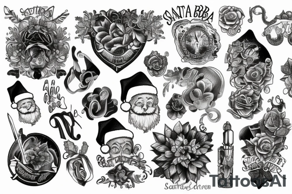 Santa Barbara tattoo idea