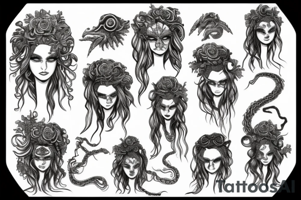 medusa tattoo idea