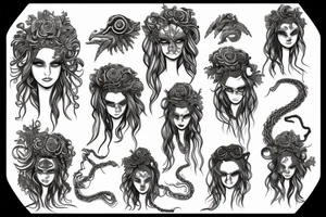 medusa tattoo idea